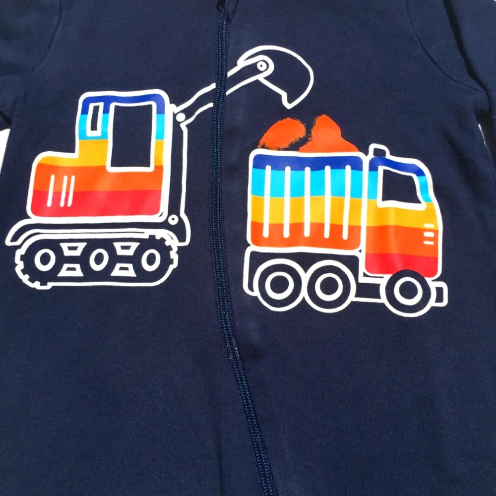 Members Mark Baby Favorite Sleep n’ Play Color Trucks Size 6-9 Months